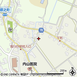 新潟県上越市吉川区下町1221-2周辺の地図