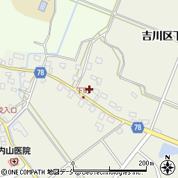 新潟県上越市吉川区下町869周辺の地図