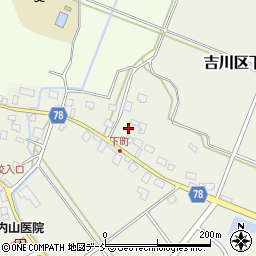 新潟県上越市吉川区下町867周辺の地図