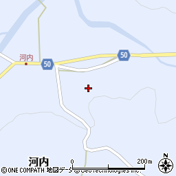 石川県鳳珠郡穴水町河内ト周辺の地図