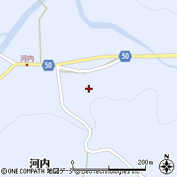 石川県穴水町（鳳珠郡）河内（ト）周辺の地図