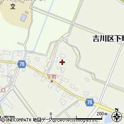 新潟県上越市吉川区下町864周辺の地図