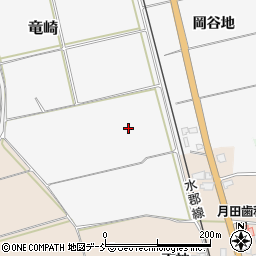 福島県玉川村（石川郡）竜崎（畑合）周辺の地図