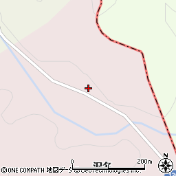 福島県石川郡平田村鴇子沢名128周辺の地図