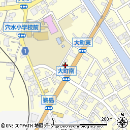 石川県鳳珠郡穴水町大町ろ周辺の地図