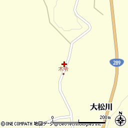 福島県南会津郡下郷町大松川居平乙周辺の地図
