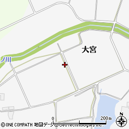 福島県岩瀬郡鏡石町大宮周辺の地図