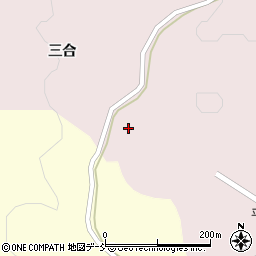 福島県石川郡平田村鴇子三合周辺の地図