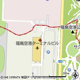 ニッポンレンタカー福島空港営業所周辺の地図