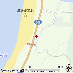 石川県輪島市門前町剱地キ周辺の地図