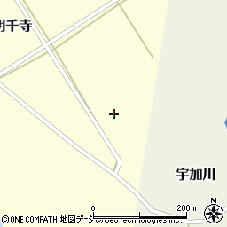 石川県鳳珠郡穴水町明千寺ト周辺の地図