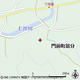 石川県輪島市門前町馬場ロ周辺の地図