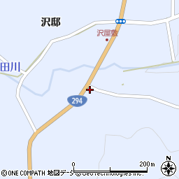 福島県天栄村（岩瀬郡）大里（猪ノ付）周辺の地図