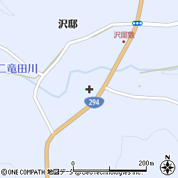 福島県天栄村（岩瀬郡）大里（松山）周辺の地図