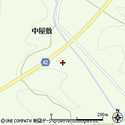 あぶくま高原道路周辺の地図