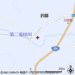 福島県岩瀬郡天栄村大里沢邸18周辺の地図