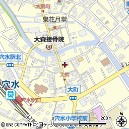 北國銀行穴水支店周辺の地図