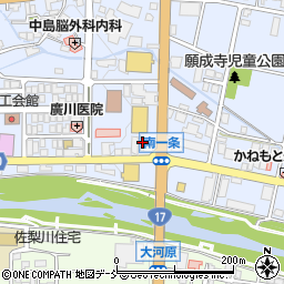 株式会社岡部商事　小出ＳＳ周辺の地図