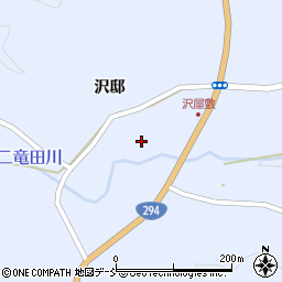 福島県岩瀬郡天栄村大里沢邸5周辺の地図