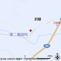 福島県岩瀬郡天栄村大里沢邸27周辺の地図