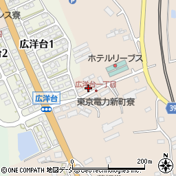 福島県双葉郡広野町下北迫新町128-10周辺の地図