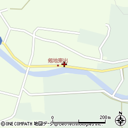 石川県輪島市門前町剱地ハ周辺の地図