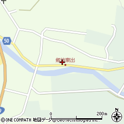 石川県輪島市門前町剱地ハ169周辺の地図