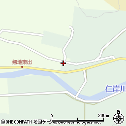 石川県輪島市門前町剱地ハ199周辺の地図