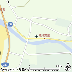 石川県輪島市門前町剱地ハ174周辺の地図