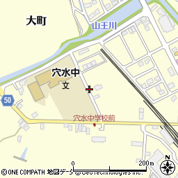 石川県鳳珠郡穴水町大町リ周辺の地図