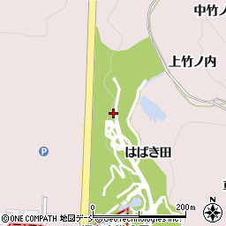 福島県須賀川市狸森下竹ノ内周辺の地図