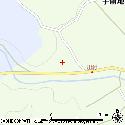 石川県鳳珠郡穴水町宇留地ツ周辺の地図