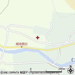 石川県輪島市門前町剱地ニ周辺の地図