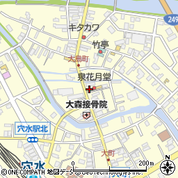 有限会社泉花月堂周辺の地図