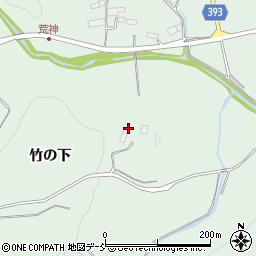 福島県双葉郡広野町上北迫竹の下周辺の地図