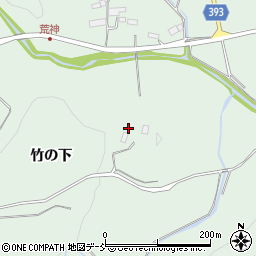 福島県広野町（双葉郡）上北迫（竹の下）周辺の地図