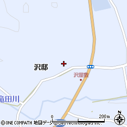 福島県岩瀬郡天栄村大里沢邸59周辺の地図