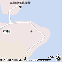 石川県鳳珠郡穴水町中居ワ112-1周辺の地図