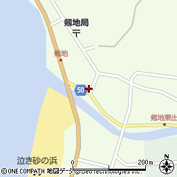 石川県輪島市門前町剱地レ66周辺の地図
