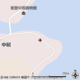 石川県鳳珠郡穴水町中居ワ74周辺の地図
