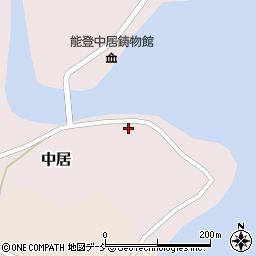 石川県鳳珠郡穴水町中居ワ82周辺の地図