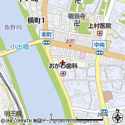 新潟県魚沼市柳原周辺の地図