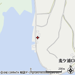石川県鳳珠郡穴水町麦ケ浦ハ8周辺の地図