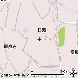 福島県須賀川市狸森日渡112-3周辺の地図