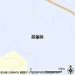 福島県石川郡平田村上蓬田遅沢前周辺の地図