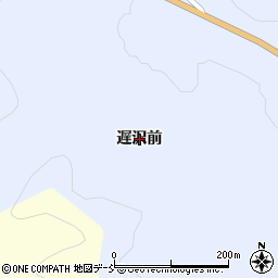 福島県平田村（石川郡）上蓬田（遅沢前）周辺の地図