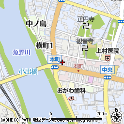 浦島屋商店周辺の地図