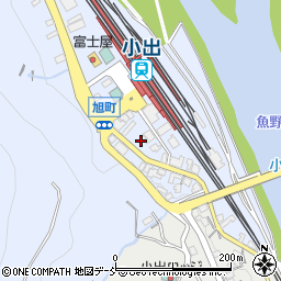 長岡中央水産株式会社　小出支店周辺の地図