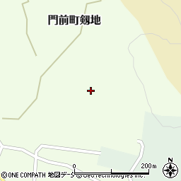 石川県輪島市門前町剱地（ツ）周辺の地図