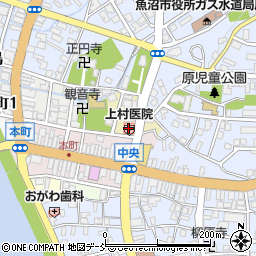 上村医院周辺の地図